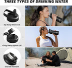 32oz Insulated Water Bottle, BPA Free&Leak Proof, Stainless Steel Water Flask - Image 3