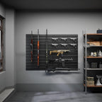 Gun Wall Mount Display Heavy Duty Adjustable Indoor Gun Rack Wall Rack Storage - Image 6