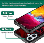 for iPhone 16 Case, Gestures Funny Skull Pattern Graphic Design Girl Boy Soft - Image 3