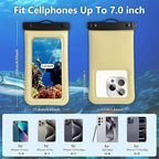 Floatable Soap Bubble Waterproof Phone Pouch/Case - Image 3