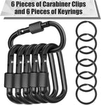 Cridoz Locking Carabiner D Ring Clips - Image 2