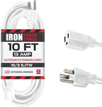 Iron Forge Cable Weatherproof 10 Ft Outdoor Extension Cord by IronForgeCable