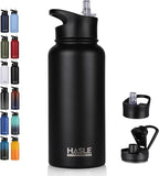 HASLE OUTFITTERS 32 oz Insulated Water Bottle Stainless Steel Double Walled by HASLEOUTFITTERS