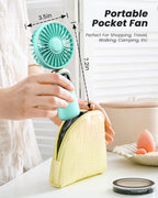 coldSky Portable Handheld Fan, 4000mAh Battery Operated Fan - Image 8