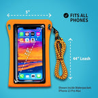 Stash7 Waterproof Phone Pouch w/Long Lanyard | IPX8 Adventure Grade Cellphone - Image 6