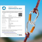 FVW Auto Locking Rock Climbing Carabiner Clips, Professional 25KN Heavy Duty - Image 5