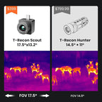 MiLESEEY Thermal Imaging Monocular T-Recon Scout 256x192 TNV256i Thermal - Image 5