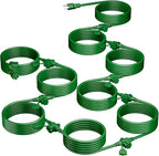 K KASONIC - Outdoor Extension Cord 75 FT, Evenly Spaced 9 Outlets Plugs by KASONIC