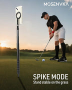 MOSENVKA Golf Tripod & Monopod Magnetic Phone Holder Golf Selfie Stick Tripod - Image 4