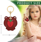 Leather Keychain Case Holder Compatible - Image 2