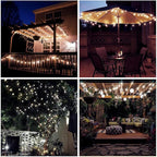 Metaku Outdoor String Lights Battery Operated 16.4ft 50LED Fairy Lights - Image 5