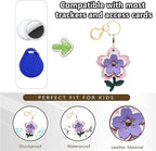 BORKUANA Leather Keychain Holder Case Compatible - Image 4