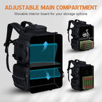 Goture Fishing Backpack, 900D Water-Resistant Tackle Backpack - Image 3