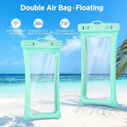 CACOE Floating Universal IPX8 Waterproof Phone case 2 Pack-Up to 7.0", - Image 3