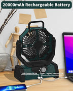 ADUST Camping Battery Operated Powered Fan - Image 7