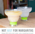 Host FREEZE Stemless Margarita Glasses, Insulated Plastic Cocktail Glasses - Image 5