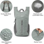 G4Free 10L Hiking Backpack Small Travel Hiking Daypack Lightweight Packable - Image 4