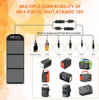 30W Solar Panel Charger Portable Foldable - Image 2