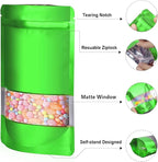 5.9"x8.6" 120pcs Mylar Bags for Food Storage, Smell Proof Bag - Image 3