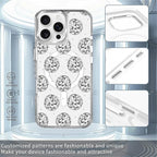 Case for iPhone 16 Pro, Disco Ball Grayish White Phone Case Design，for Women - Image 2