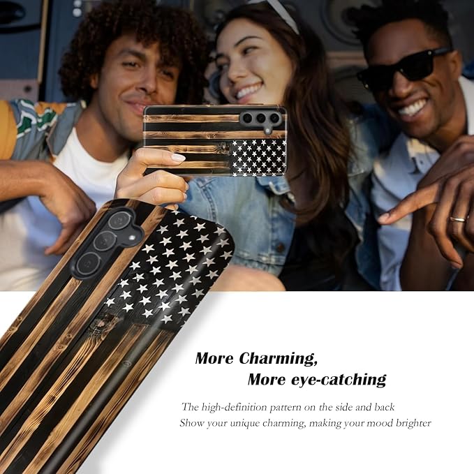 Compatible for Samsung Galaxy S25 Ultra 5G Case, Dual Layer Heavy Duty 2 in 1 - Image 4