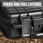 Jack Boss 11.3x 7x 2.3 Inch Hard Case, Portable Weather Waterproof Protective - Image 5