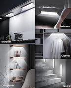 Under Cabinet Lighting, 10 Inch LED Battery Operated Rechargeable Motion Sensor - Image 7