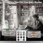 ZSJWL 6 Pack Rechargeable Fairy Lights - Image 3