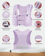 Zelvot Running Vest for Women Men, USA Original Patent, Adjustable Chest Straps - Image 5