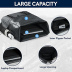 Haimont Waterproof Dry Backpack 30L TPU Lightweight Roll Top Dry Bag - Image 4