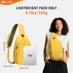 SKYSPER Sling Bag RFID Cross Body Bag Recycled Crossbody Backpack Travel Daypack - Image 2