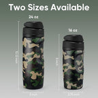 Fijinhom 24 oz Insulated Water Bottle, Stainless Steel Sports Water Bottle - Image 4