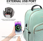 LOVEVOOK Laptop Backpack for Women 18.4 inch, Cute Womens Travel Backpack Purse - Image 5