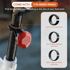 TUSITA Airtag Bike Mount, Hidden Bicycle Seatpost Mount Compatible - Image 6