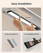 EZVALO 14.5 inch Under Cabinet Lighting, 3200mAh Rechargeable Motion Sensor - Image 6