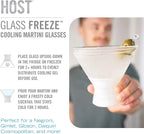 Host Stemless Martini Glasses, Cocktail Glasses, Double Walled Insulated - Image 3