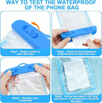 40 Pack Universal Waterproof Phone Pouch, Waterproof Phone Case Dry Bag - Image 4