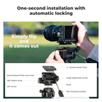K&F CONCEPT Camera Tripod, Cellphone Clip - Image 5