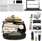 Gym Duffle Bag Waterproof black Laptop Backpack Suitable - Image 4