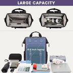 LOVEVOOK Backpack for Women, Teacher Work Bag Laptop Backpack, Nurse Bags - Image 3