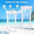 CACOE Floating Universal Waterproof Phone case 2 Pcs-Up to 7.0", Waterproof - Image 3