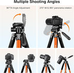 Tripod for Camera, Professional Heavy Duty Compact Camera Stand for Phone - Image 7
