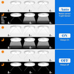 KEPLUG Motion Sensor Light Indoor Wired, 18W/1600LM Flush Mount Lighting Fixture - Image 3