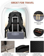 LOVEVOOK 50L Travel Backpack for Women & Men, Airline Approved Carry On Luggage - Image 7