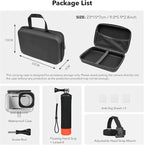 Waterproof Case for DJI Action 5 Pro/Action 4/3, Protective Diving Housing - Image 9