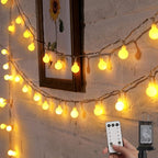 Minetom Globe String Lights, 33 Feet 100 Led Fairy Lights Plug in, 8 Modes by Minetom
