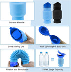 Pee Bottles for Men, Portable Urinal for Men, Collapsible Urine Bottle 750ML - Image 2