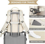 coowoz Large Travel Backpack For Women Men, Carry On Backpack Flight Approved - Image 7