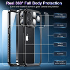 2025 New Designed for iPhone 15 Pro Case Waterproof, Full Phone Case 6.1" - Image 5