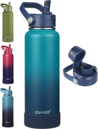 CIVAGO 40 oz Insulated Stainless Steel Water Bottle by CIVAGO